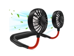Ventilador de cuello USB, recargable, mini, para deportes y hogar MEOIRUERY