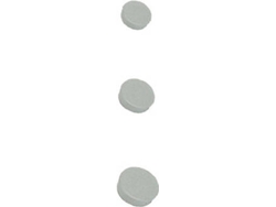 Conjunto de 10 Imanes BI-OFFICE IM130309 (Gris - 3cm)
