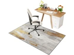 Tapete Protetor Piso Escritório 90 X 120 Cm Piso Parquet Laminado Xunzheng