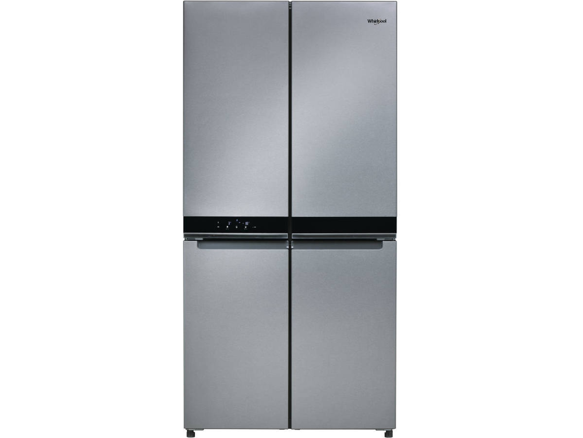 Whirlpool Wq9 B2l americano total nofrost acero inoxidable wq9b2l 409l e sistema frost nevera puerta lado 187.4 cm 591 independiente congelador flexi wq9b2lacero