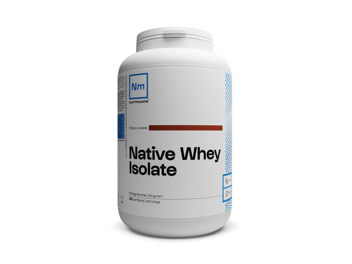 Aislado de suero de leche nativo Nutrimuscle (1,2 kg)