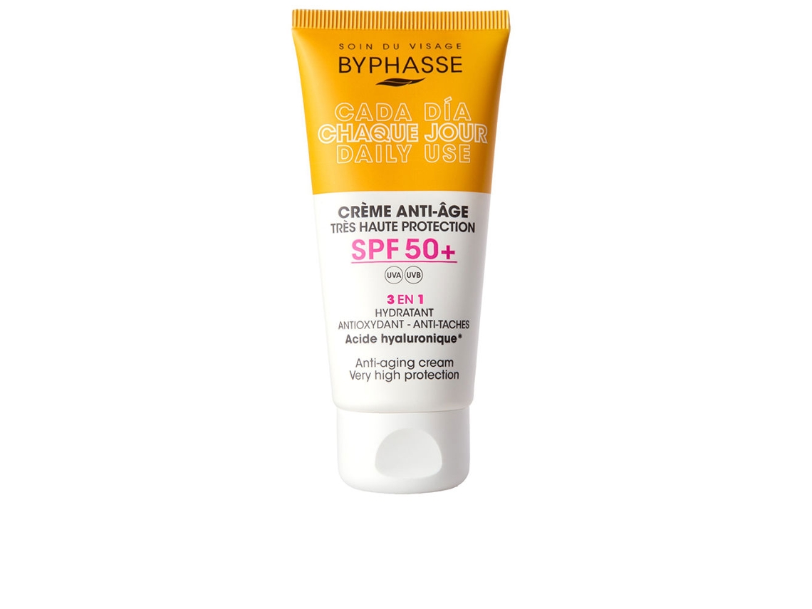 Crema Facial Anti-Envejecimiento Spf50 BYPHASSE 50 Ml