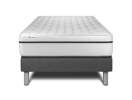 Conjunto de Somier + Colchón VITALIT Vital SPA (135x200 cm - Espuma Viscoelástica)