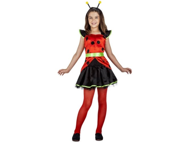 Disfraz de Niña DISFRAZZES Mariquita (Talla: 10 a 12 años)