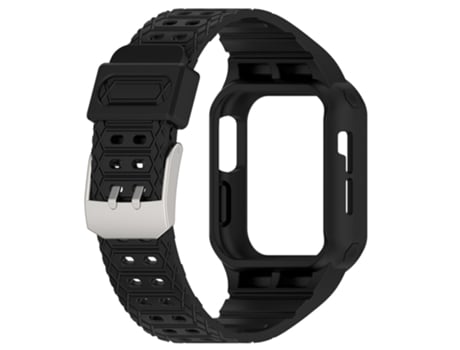 Correa de TPE para Apple Watch Series 8/7 41mm/6/5/4/SE/SE (2022) 40mm/3/2/1 38mm - negro