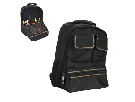 HURRISE Mochila Multifuncional para Herramientas Bolsa de Herramientas para Mantenimiento con Tela Sitio de Construcción Bolsa de Herramientas Caja...