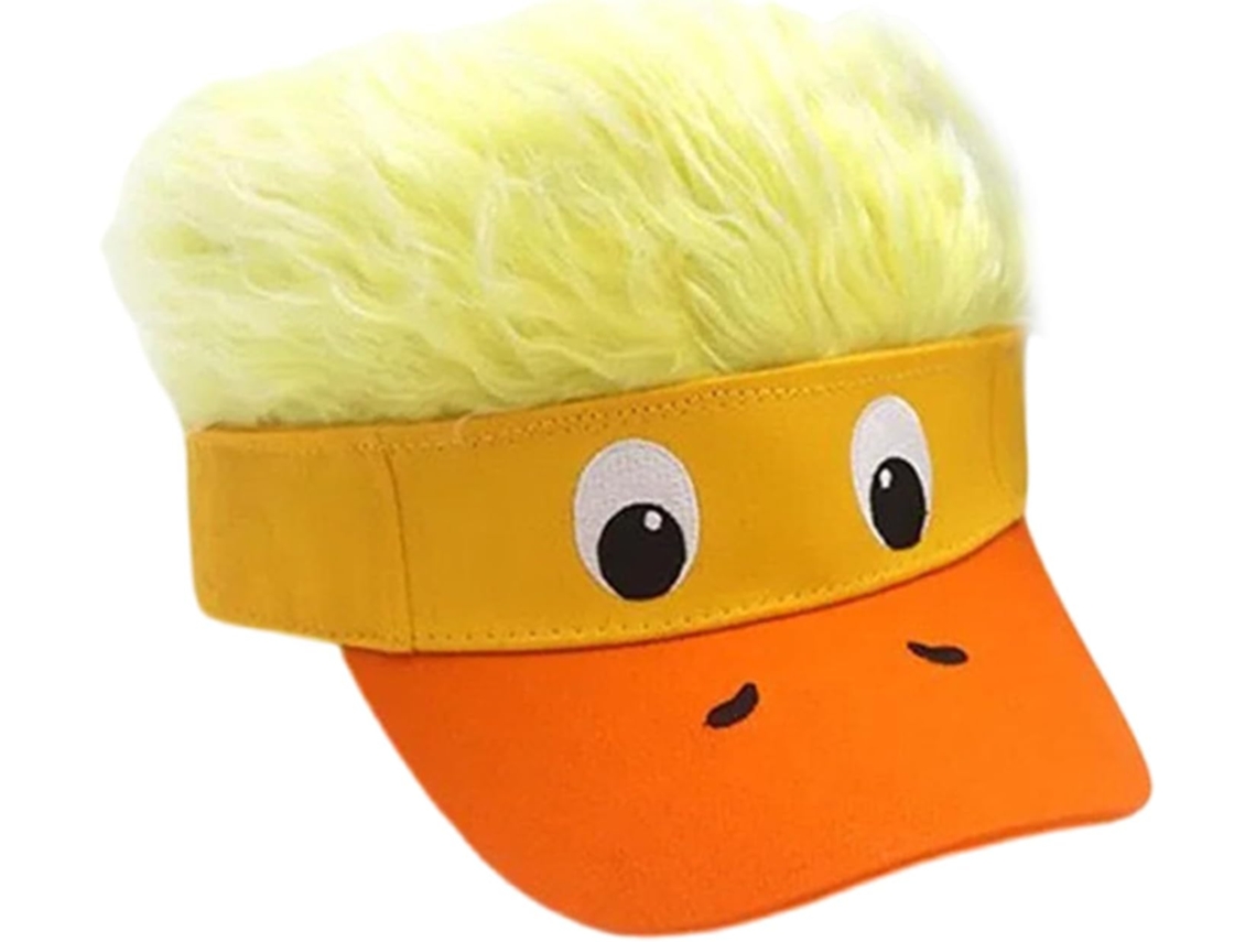 Gorra De Béisbol Divertida Con Pelucas Cómodas Para Fiestas De Disfraces Y Ocasiones Especiales.