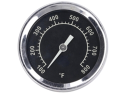 Termómetro de acero inoxidable 100800 para horno de barbacoa con indicador Ly Ebike