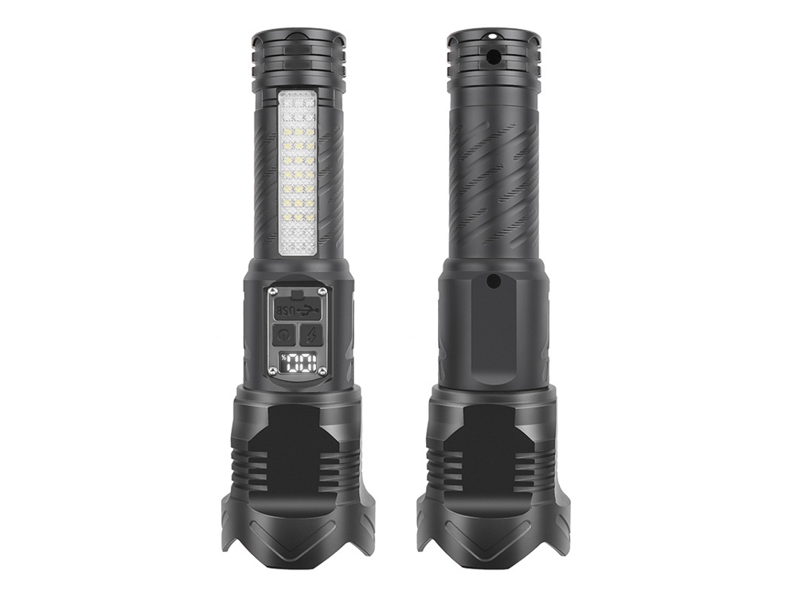 Linterna láser blanca de 30 W, compatible con iluminación exterior, con luces roja y azul. MDUG