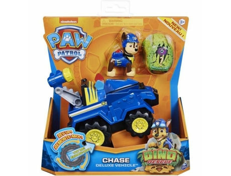 Figuras de Acción THE PAW PATROL Vehículo Chase Dino Rescue Playset (Edad Mínima Recomendada: 3 años)