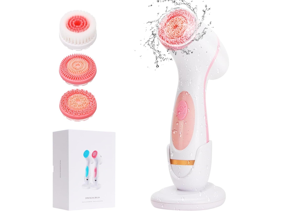 Cepillo de limpieza facial, cepillo de limpieza profunda de poros, cepillo de exfoliación facial Mdug