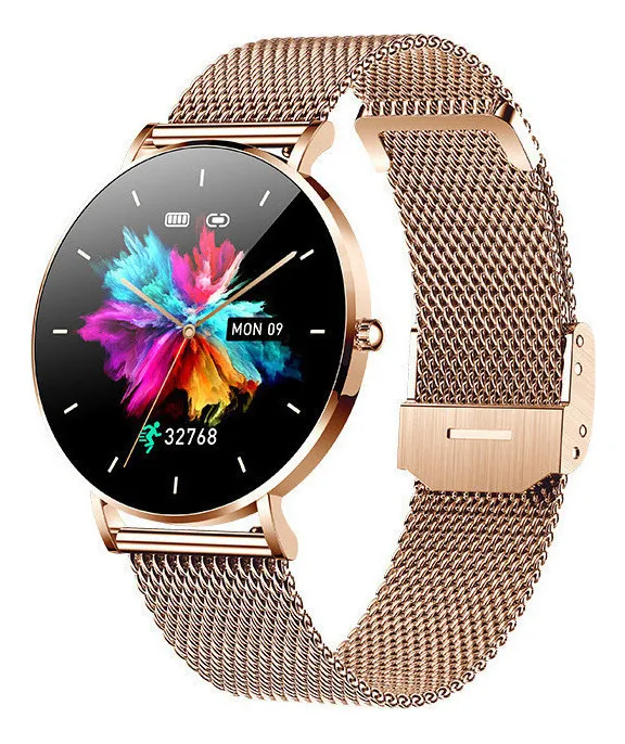 Reloj inteligente ultrafino Vayotoy T8 para mujer (360 x 360 píxeles)