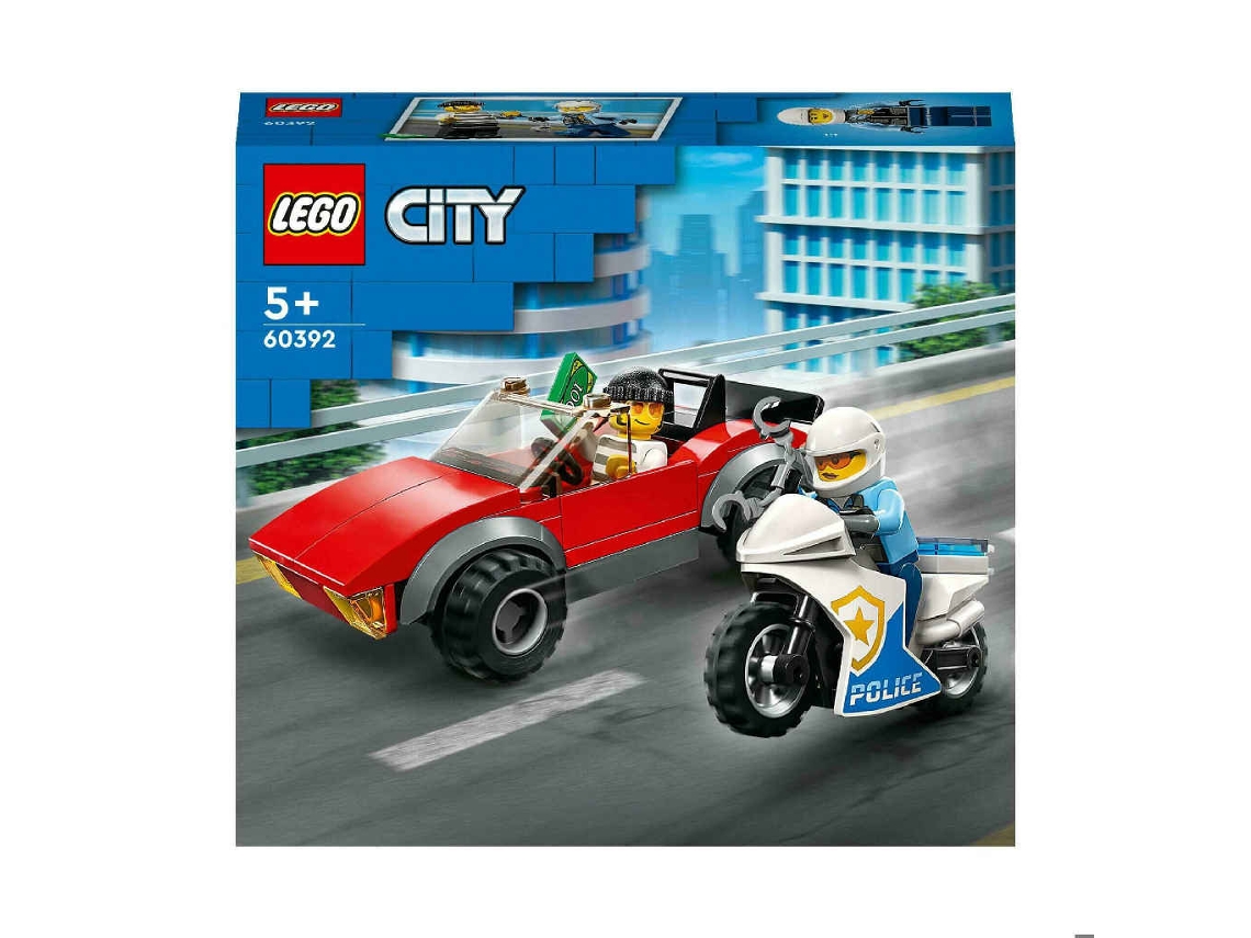 LEGO City: Perseguição de Mota e Carro da Polícia - 60392 LEGO-CITY 