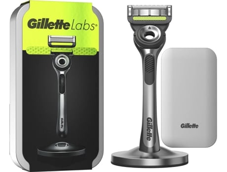 Máquina de Afeitar GILLETTE Labs + Maletín Viaje