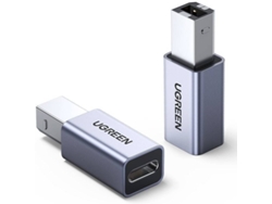 Adaptador UGREEN (Type-B, TYPE-C - Gris)