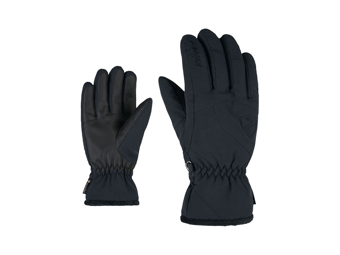 Guantes para Mujer de Esquí ZIENER (Talla 7,5 - Multicolor)
