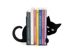 Sujeta libros gato negro BALVI