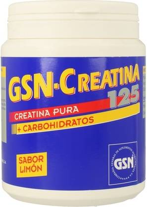 Complemento Alimenticio GSN Creatina- (125 gr de Creatina + 375 de Carb Hidrat)