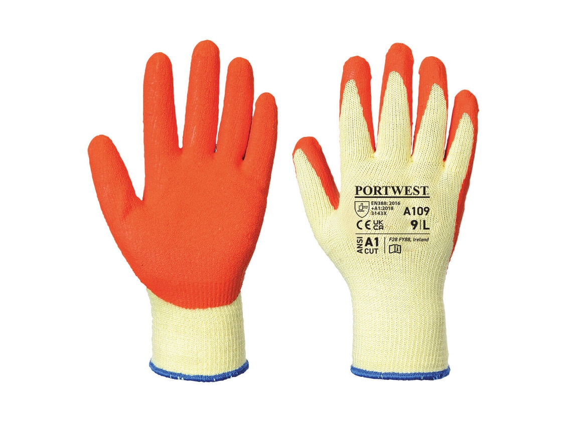Guante Grip (pack Expositor) - Protección Y Agarre Premium Naranja / Xl