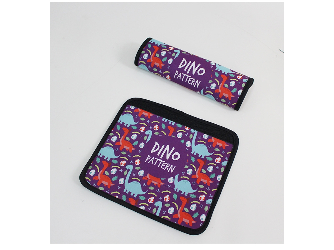 2 Cojines Cinturón De Seguridad Infantil 22x8cm Con Tartaruga, Para Carro/bicicleta, Cinturón De Protección