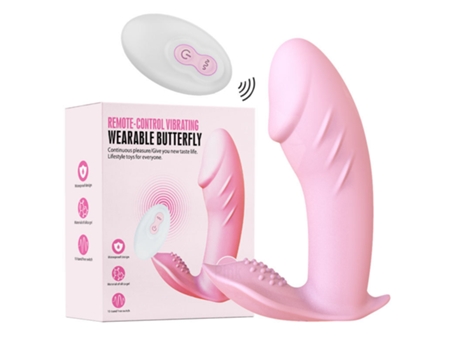 Control Remoto Inalámbrico Huevo Vibrador Mariposa Saltarina Wearable Dildo FPSP