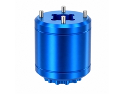 Herramienta 2 en 1 de aluminio azul POLSKI de 3,4 x 2,3 cm, 1 unidad, compacta, para quitar la tapa del juego de bielas Dub y para Xtr M9100 de 11 dientes en bicicleta.