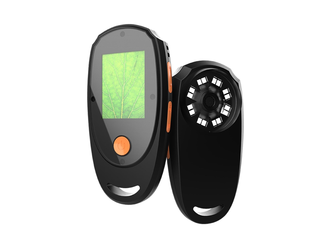 Microscopio digital portátil con lupa, microscopio para niños de 500x con luz de relleno de 8 LED Cuich
