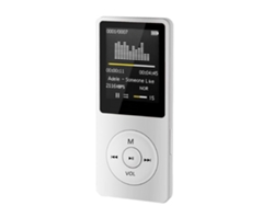 Lector l Reproductor de Mp3 Mp4 -In Pantalla Tft de 1,8 pulgadas Portátil Negro [Blanco] CUICH