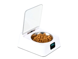 Comederos Automáticos Para Perros Y Gatos, Blancos, De Acero Inoxidable*