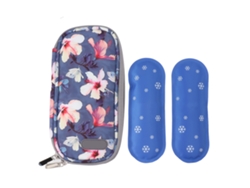 Bolsa Térmica Para Insulina Con Bolsa De Hielo, Diseño Ligero Con Cremallera Para Transporte En Interiores Y Exteriores.