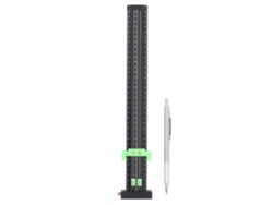 Escuadra En T Portátil Multifuncional De Aluminio Para Carpintería Con Lápiz, Dibujo, Construcción Y Función Métrica - Verde