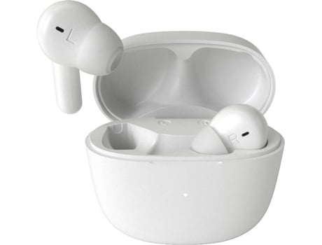 Auriculares Bluetooth True Wireless PHILIPS Tat2205Wt (In Ear - Micrófono - Blanco)