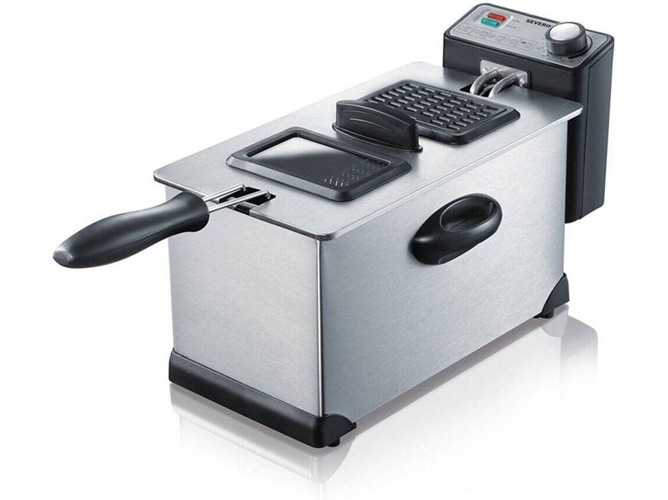 Freidora de Aceite SEVERIN FR2431 (0.4 kg - Inox)