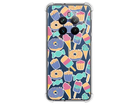 Funda Diseño Dulces para Realme 12 Pro 5G / 12 Pro Plus 5G TUMUNDOSMARTPHONE Silicona Multicolor