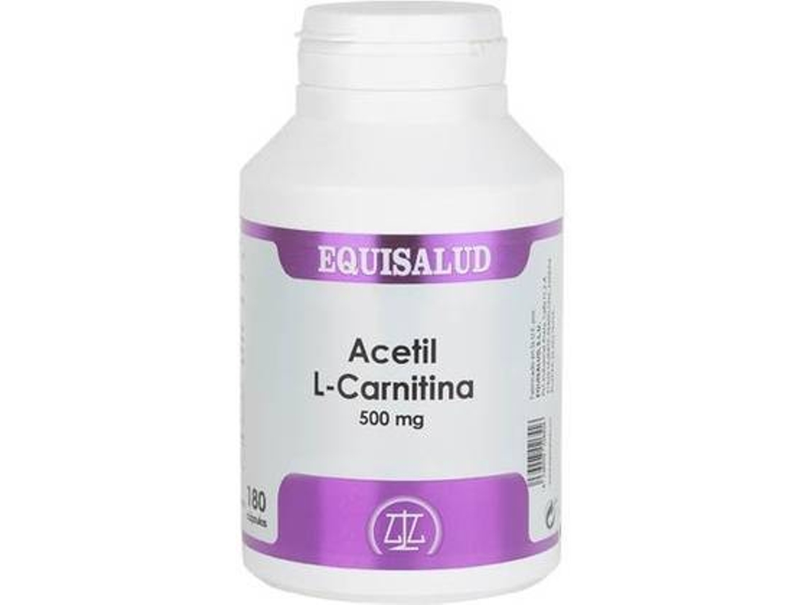 Complemento Alimentar EQUISALUD Acetil L-Carnitina Holomega (180 cápsulas)