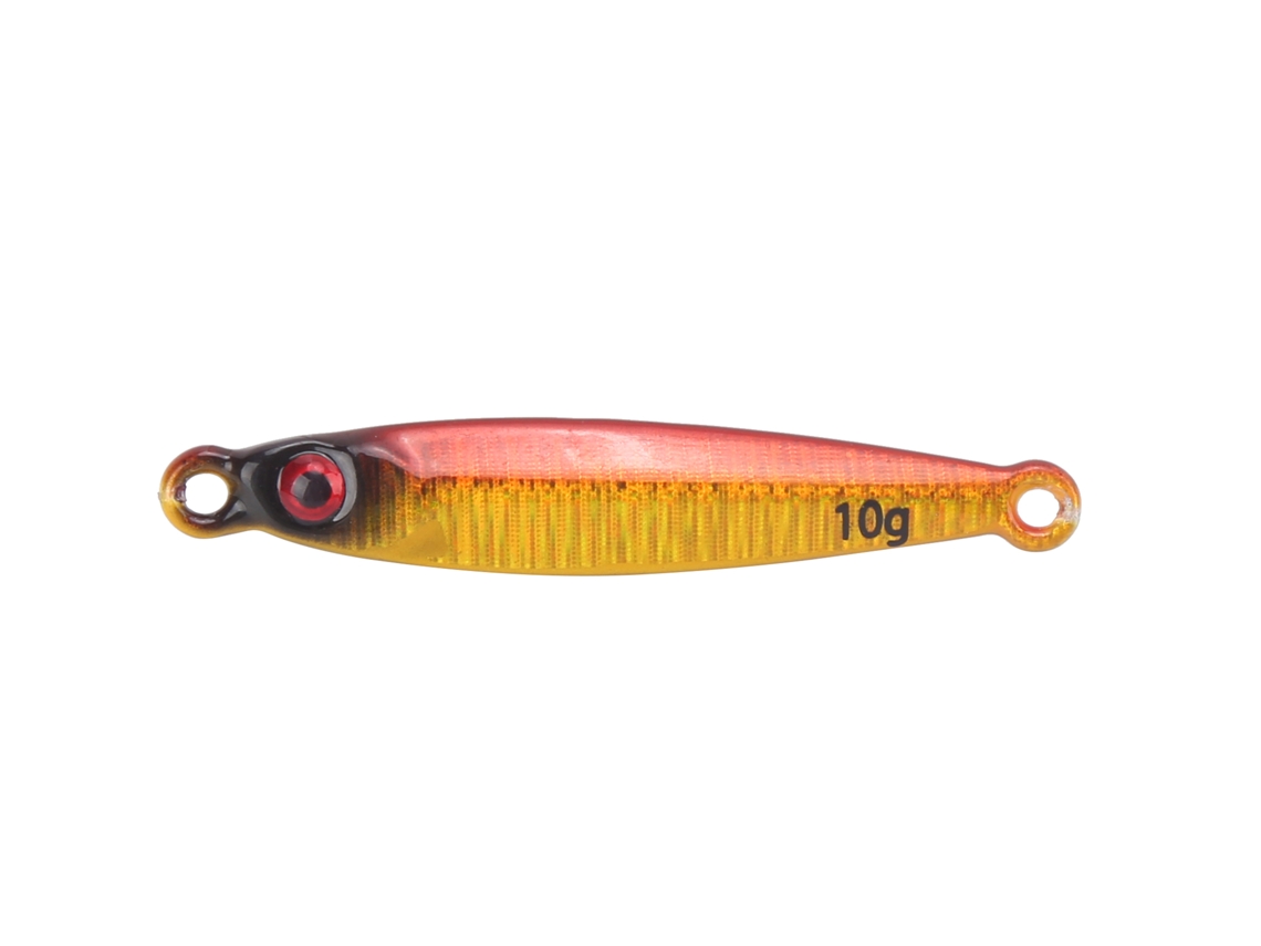 2026rebe-señuelo De Metal De Aleación De Wolframio Luminoso Long Shot Para Pesca Accesorio Dorado