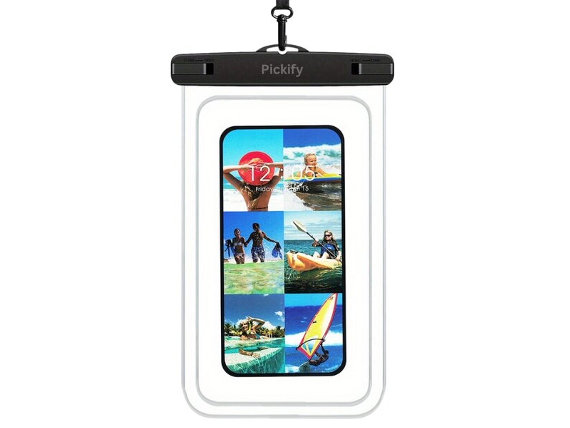 Estuche impermeable Vayotoy IPX8 para teléfonos móviles grandes para natación Pickify.