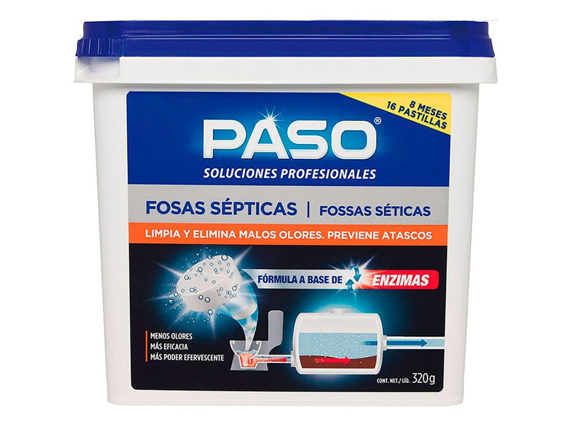 Disolventes PASO Desbloqueador de fossa séptica