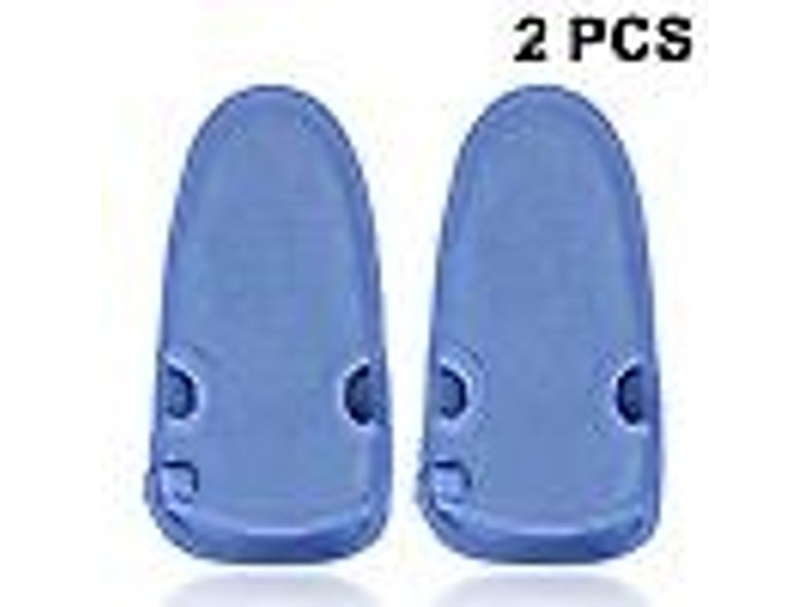 Guantes Exfoliantes - 2 Unidades - Limpieza Profunda De Poros Para Cuerpo Y Rostro (azul, Estilo Femenino)