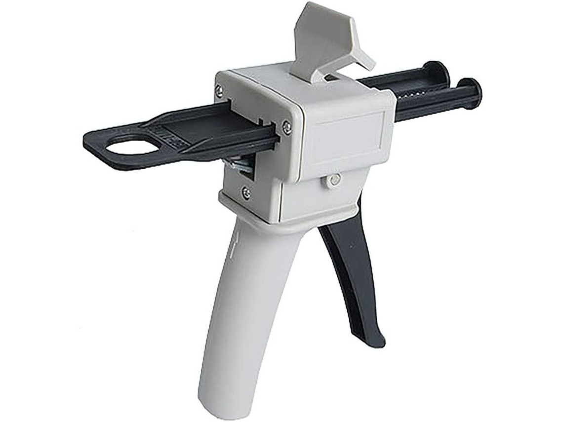 Pistola Aplicadora De Epoxi Linjou De 50 Ml, Aplicador De Pegamento Ab Para Mezclas 1:1 Y 2:1.