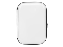 2026-caja De Almacenamiento De Dardos Blanca Bolsa Rígida De Pu Impermeable Con 2 Cremalleras Ligera Para Accesorios Deportivos