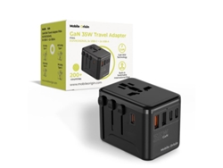 Adaptador De Viaje Mobile Origin Pw4 Gan 35w Usb-c/usb-a