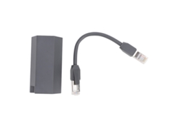 Adaptador Ethernet Para Satélite Gen 2 1000mbps Abs Com Conexão Fixa Externa De Rede