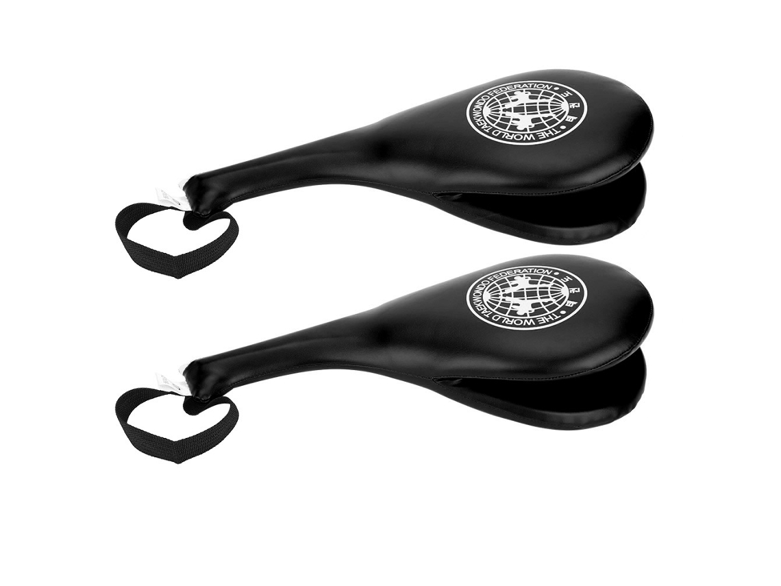 Objetivo de entrenamiento para patadas y puñetazos, boxeo, taekwondo, karate, espuma suave de PU para adultos y niños (negro)