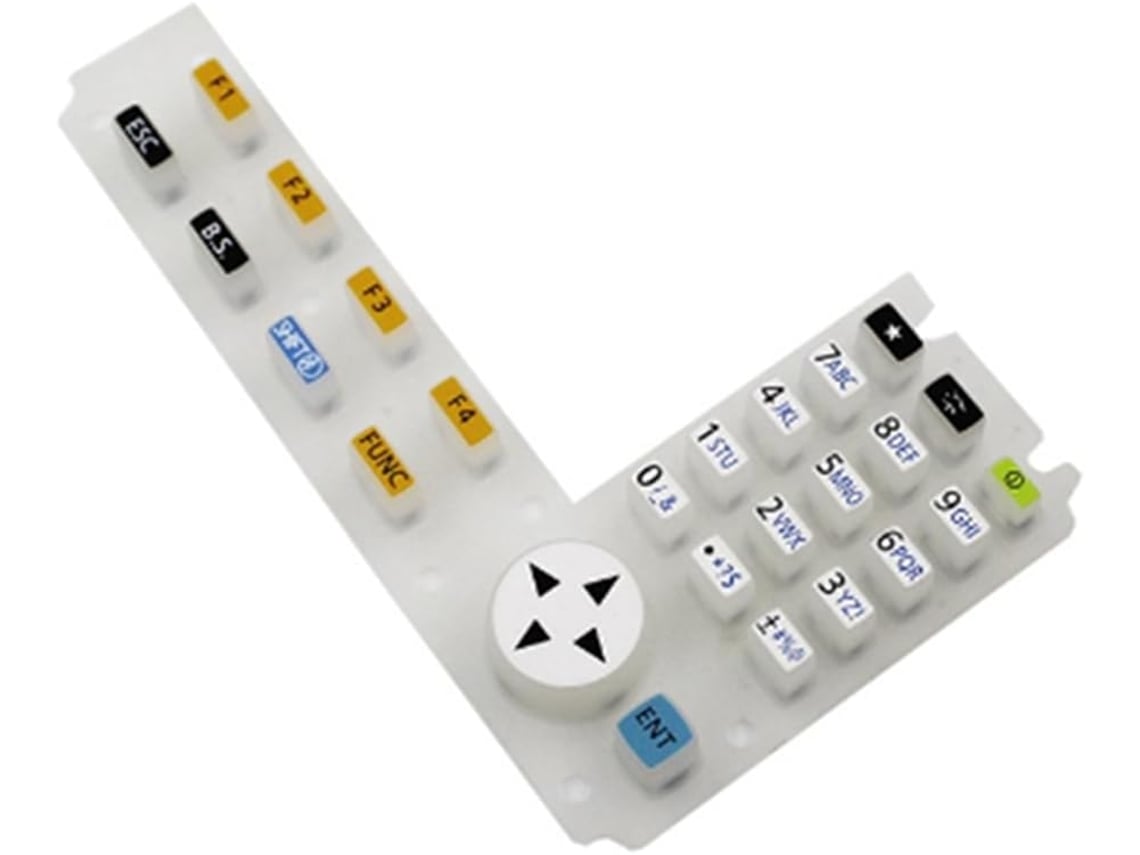 Teclado De Botones Suaves De La Serie Es Station Con Botones De Plástico Y Pantalla Lcd