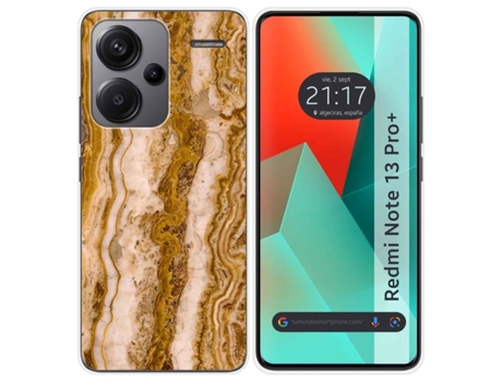Funda Silicona para Xiaomi Redmi Note 13 Pro Plus 5G diseño Mármol 10 Dibujos TUMUNDOSMARTPHONE