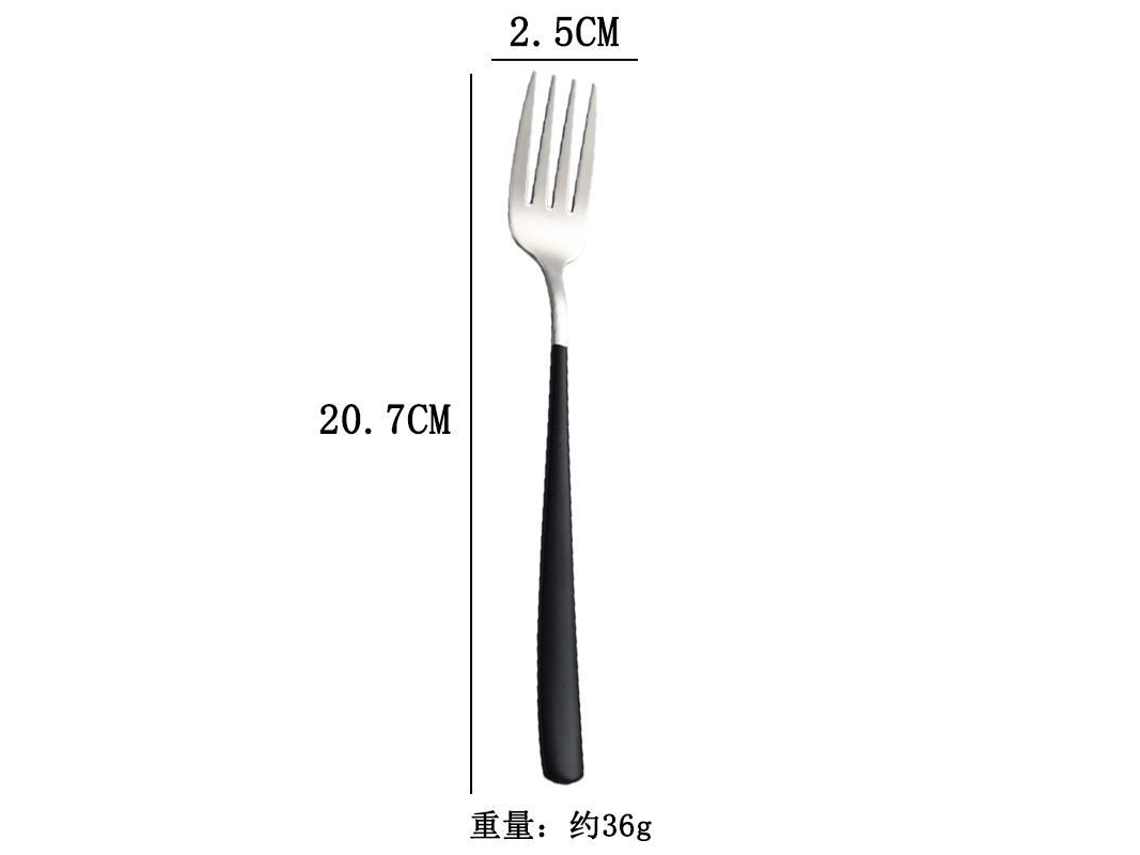 2026da-tenedor De Acero Inoxidable Resistente A La Corrosión 6 Piezas Para Ensalada Carne Fruta Tenedores Occidentales Hogar