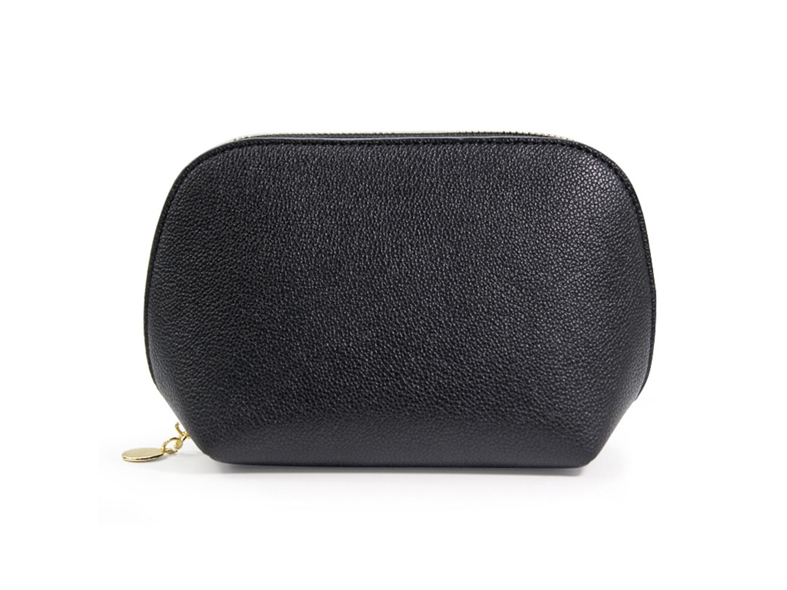 Bolsa de maquillaje grande, portátil, de cuero, para mujeres y niñas NEVEANCE