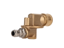 Conector de pivote rápido de 1/4" para hidrolavadora ajustable de 4500 psi para jardinería