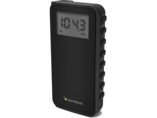 Radio Portátil SUNSTECH RPD23BK Negro